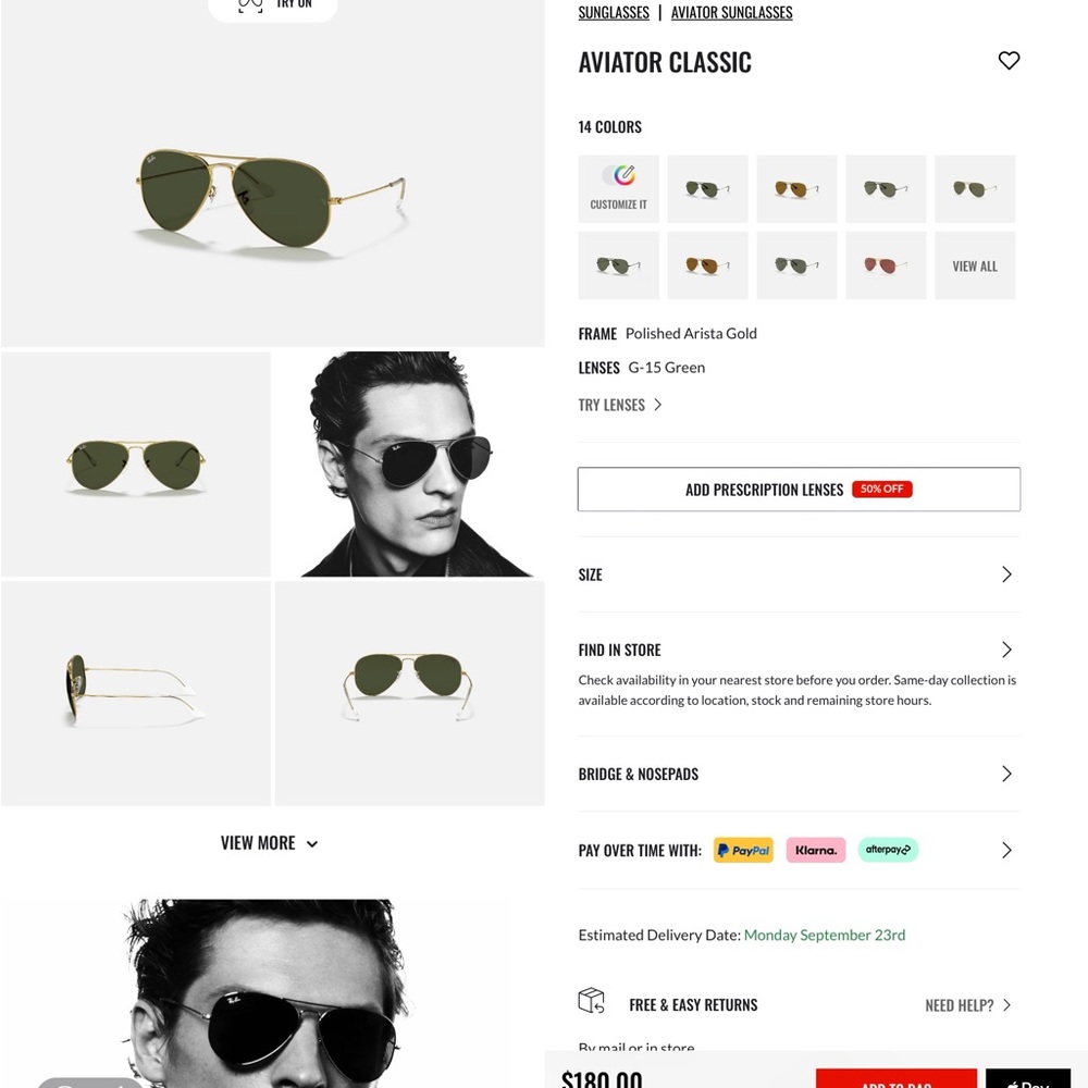Ray-Ban Sunglasses